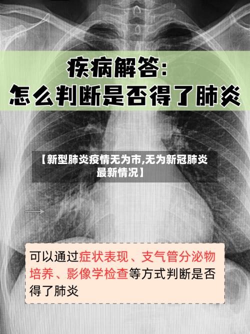 【新型肺炎疫情无为市,无为新冠肺炎最新情况】