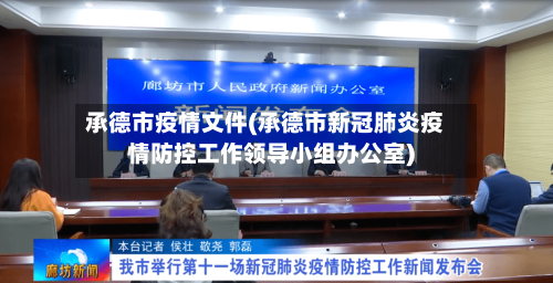 承德市疫情文件(承德市新冠肺炎疫情防控工作领导小组办公室)-第2张图片