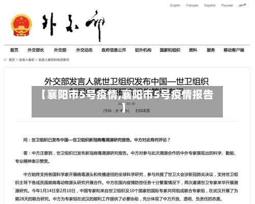 【襄阳市5号疫情,襄阳市5号疫情报告】-第2张图片