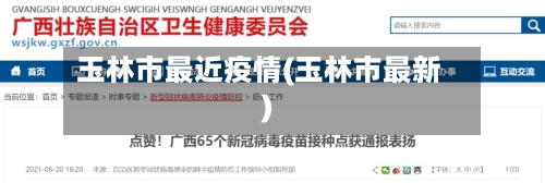 玉林市最近疫情(玉林市最新)