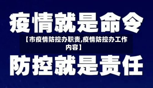 【市疫情防控办职责,疫情防控办工作内容】