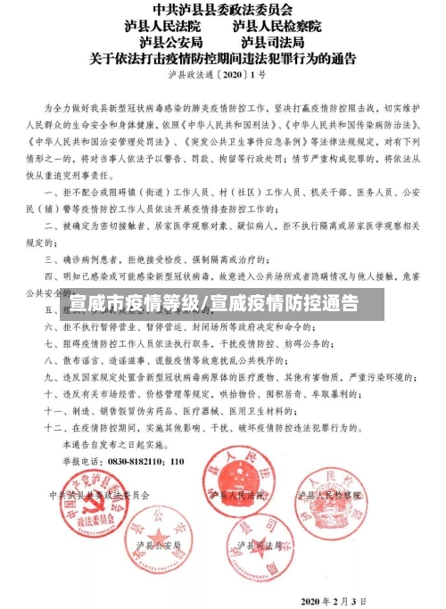 宣威市疫情等级/宣威疫情防控通告-第3张图片