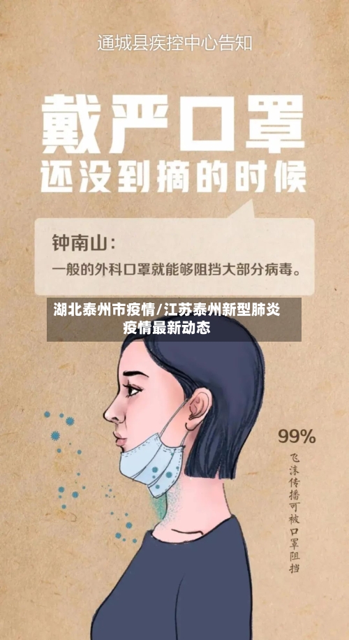 湖北泰州市疫情/江苏泰州新型肺炎疫情最新动态