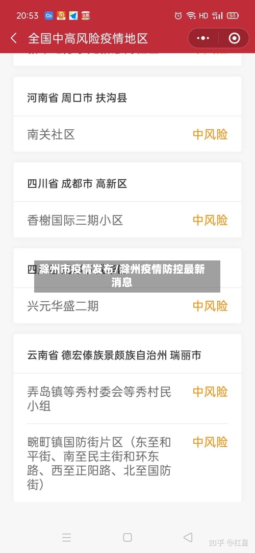 滁州市疫情发布/滁州疫情防控最新消息-第2张图片