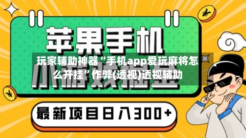 玩家辅助神器“手机app爱玩麻将怎么开挂”作弊(透视)透视辅助-第3张图片