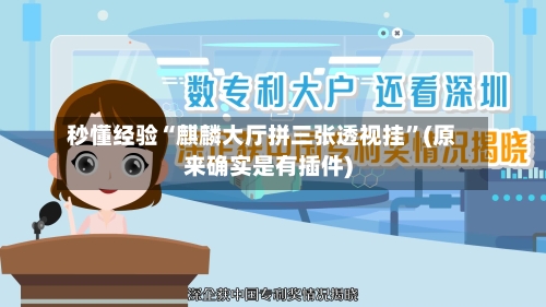 秒懂经验“麒麟大厅拼三张透视挂”(原来确实是有插件)-第3张图片