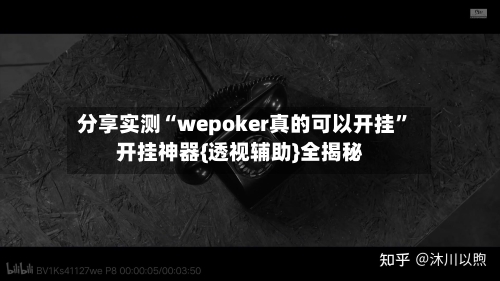分享实测“wepoker真的可以开挂”开挂神器{透视辅助}全揭秘-第3张图片