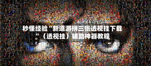 秒懂经验“新道游拼三张透视挂下载”（透视挂）辅助神器教程-第2张图片