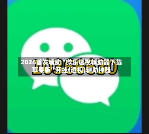 2026首发辅助“微乐透视辅助器下载苹果版”开挂(透视)辅助神器-第2张图片