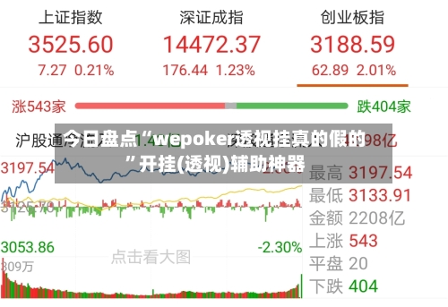 今日盘点“wepoker透视挂真的假的”开挂(透视)辅助神器-第3张图片