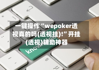 一键操作“wepoker透视真的吗(透视挂)!”开挂(透视)辅助神器-第3张图片