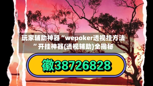 玩家辅助神器“wepoker透视挂方法”开挂神器{透视辅助}全揭秘