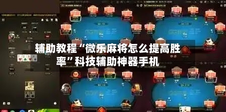 辅助教程“微乐麻将怎么提高胜率”科技辅助神器手机-第2张图片