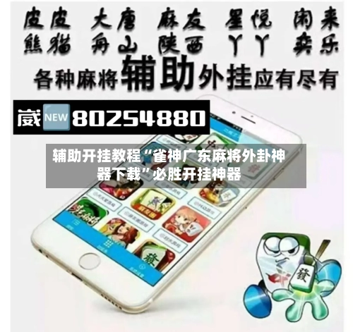 辅助开挂教程“雀神广东麻将外卦神器下载”必胜开挂神器-第3张图片