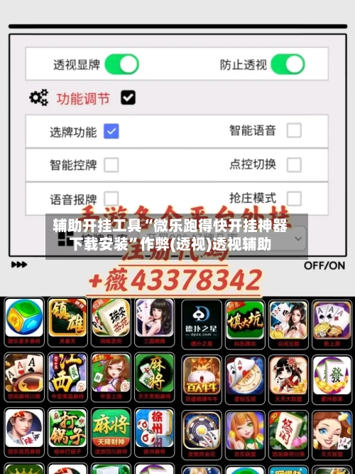 辅助开挂工具“微乐跑得快开挂神器下载安装”作弊(透视)透视辅助