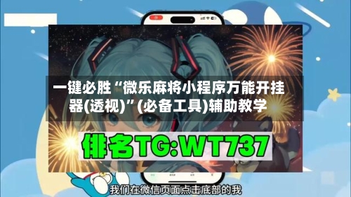 一键必胜“微乐麻将小程序万能开挂器(透视)”(必备工具)辅助教学-第3张图片