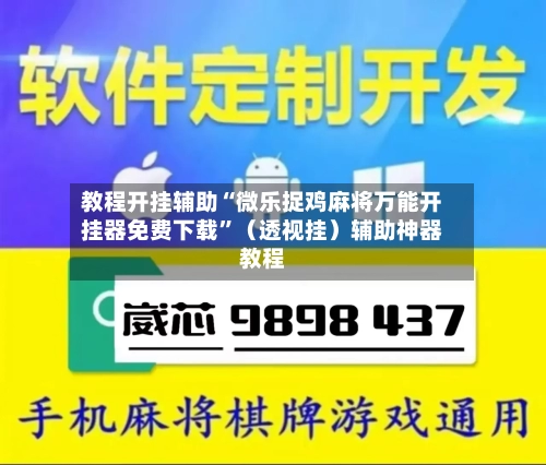 教程开挂辅助“微乐捉鸡麻将万能开挂器免费下载”（透视挂）辅助神器教程