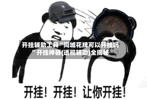 开挂辅助工具“同城花牌可以开挂吗”开挂神器{透视辅助}全揭秘-第3张图片