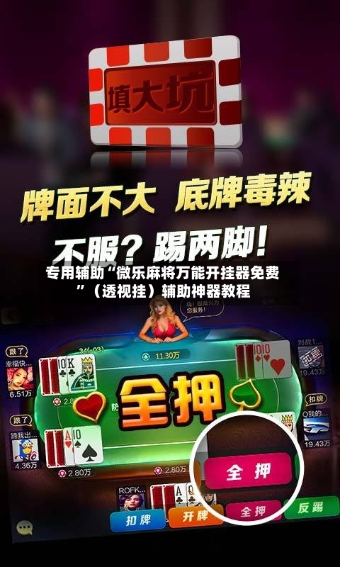 专用辅助“微乐麻将万能开挂器免费”（透视挂）辅助神器教程