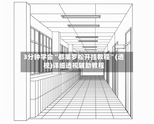 3分钟学会“都莱罗松开挂教程”(透视)详细透视辅助教程-第3张图片