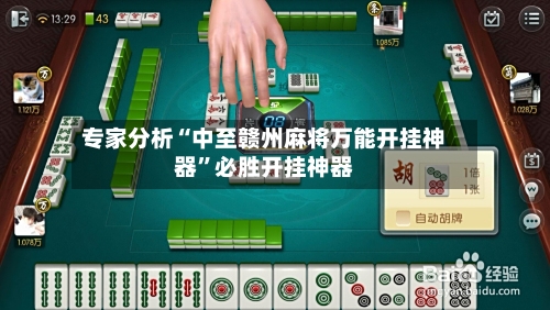 专家分析“中至赣州麻将万能开挂神器”必胜开挂神器-第2张图片