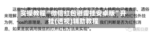 实操教程“微信红包避雷挂安卓版	”开挂(透视)辅助教程-第3张图片