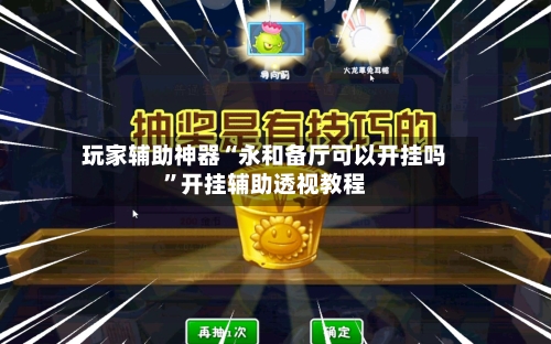 玩家辅助神器“永和备厅可以开挂吗”开挂辅助透视教程-第2张图片