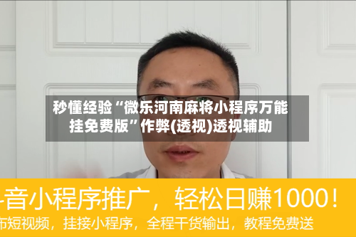 秒懂经验“微乐河南麻将小程序万能挂免费版”作弊(透视)透视辅助-第2张图片