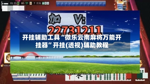 开挂辅助工具“微乐云南麻将万能开挂器”开挂(透视)辅助教程-第3张图片