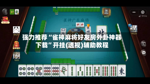 强力推荐“雀神麻将好友房外卦神器下载”开挂(透视)辅助教程-第3张图片