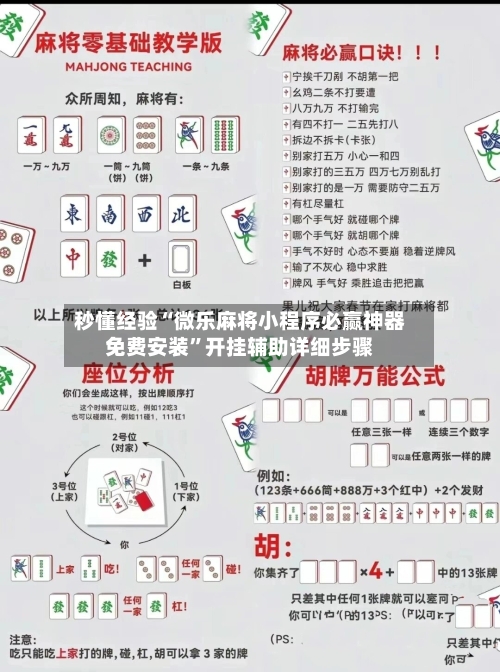 秒懂经验“微乐麻将小程序必赢神器免费安装	”开挂辅助详细步骤-第2张图片