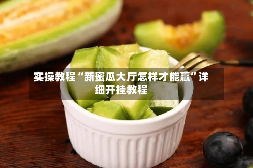 实操教程“新蜜瓜大厅怎样才能赢”详细开挂教程-第3张图片