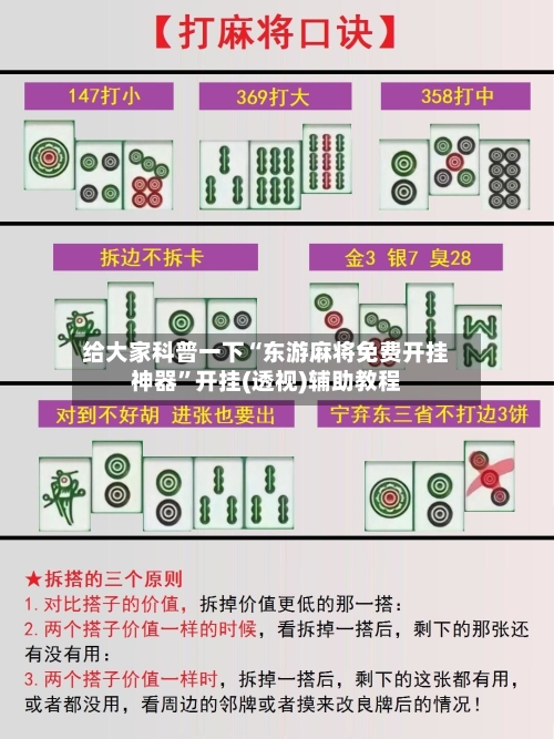 给大家科普一下“东游麻将免费开挂神器”开挂(透视)辅助教程-第3张图片