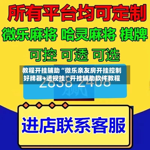 教程开挂辅助“微乐亲友房开挂控制好牌器+透视挂	”开挂辅助软件教程-第2张图片