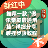 推荐一款“微乐亲友房通用挂”详细分享装挂步骤教程-第3张图片