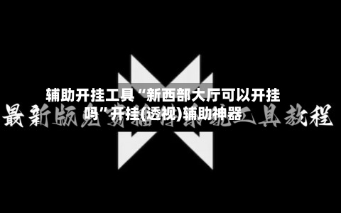 辅助开挂工具“新西部大厅可以开挂吗”开挂(透视)辅助神器-第3张图片
