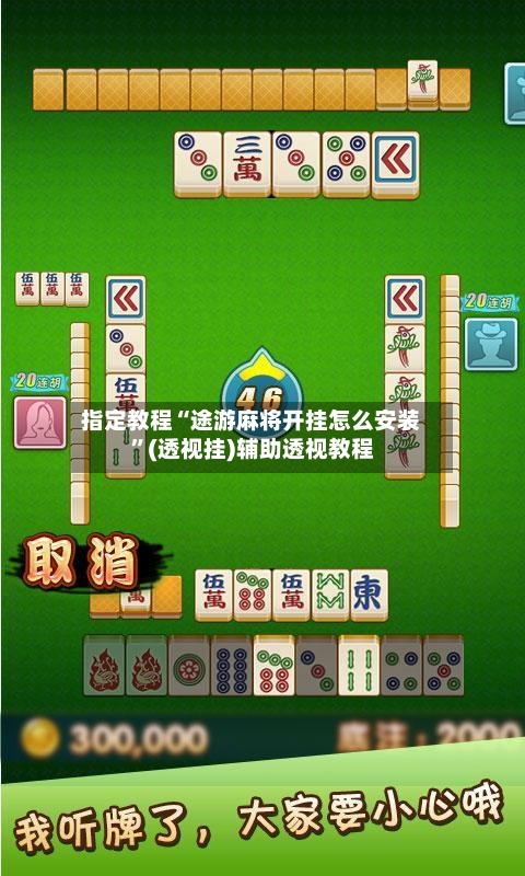 指定教程“途游麻将开挂怎么安装”(透视挂)辅助透视教程-第2张图片