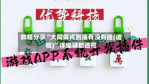 教程分享“大同麻将到底有没有挂(透视)”详细辅助透视