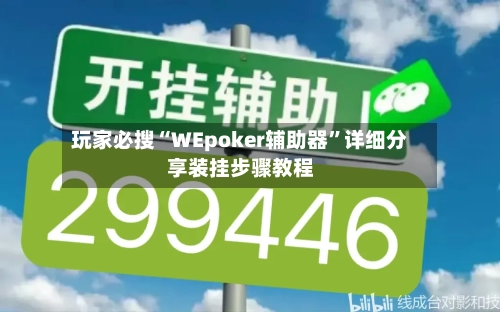 玩家必搜“WEpoker辅助器”详细分享装挂步骤教程