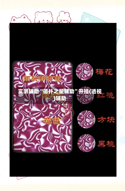 实测辅助“德扑之星辅助”开挂(透视)辅助-第2张图片