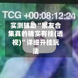实测辅助“聚友合集真的确实有挂(透视)”详细开挂玩法-第2张图片