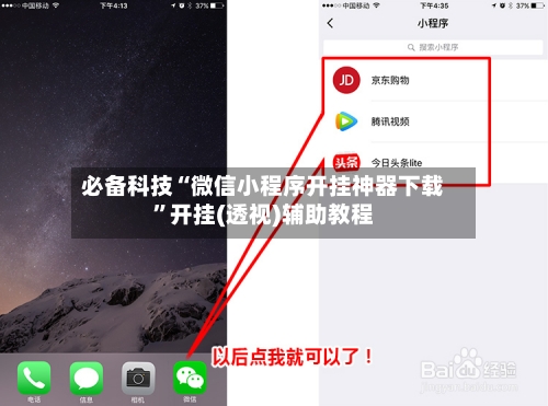 必备科技“微信小程序开挂神器下载”开挂(透视)辅助教程-第3张图片