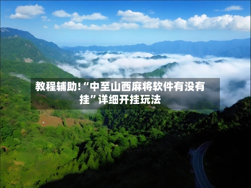 教程辅助!“中至山西麻将软件有没有挂”详细开挂玩法