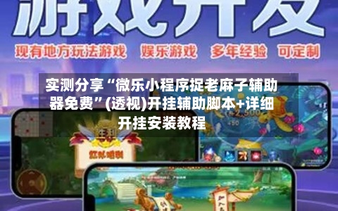 实测分享“微乐小程序捉老麻子辅助器免费”(透视)开挂辅助脚本+详细开挂安装教程-第2张图片