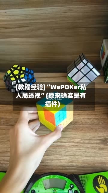 [教程经验]“WePOKer私人局透视	”(原来确实是有插件)-第2张图片