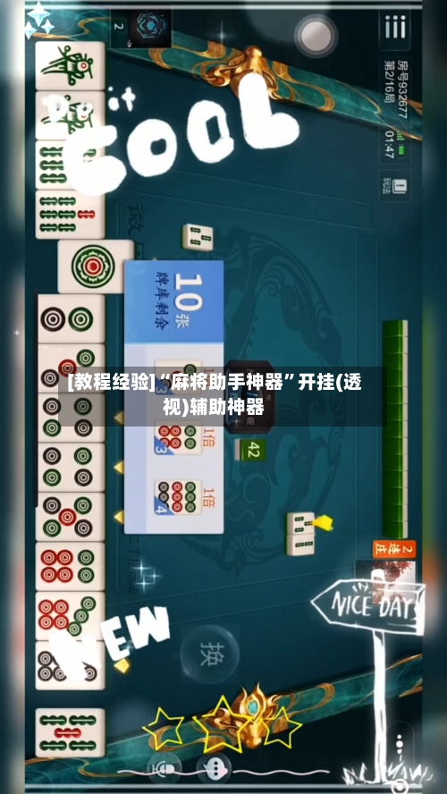 [教程经验]“麻将助手神器”开挂(透视)辅助神器-第2张图片