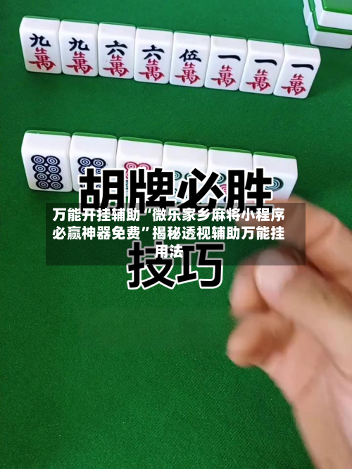 万能开挂辅助“微乐家乡麻将小程序必赢神器免费	”揭秘透视辅助万能挂用法-第2张图片