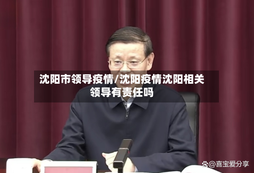 沈阳市领导疫情/沈阳疫情沈阳相关领导有责任吗