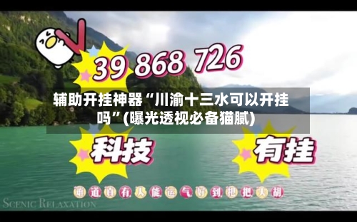 辅助开挂神器“川渝十三水可以开挂吗	”(曝光透视必备猫腻)-第3张图片