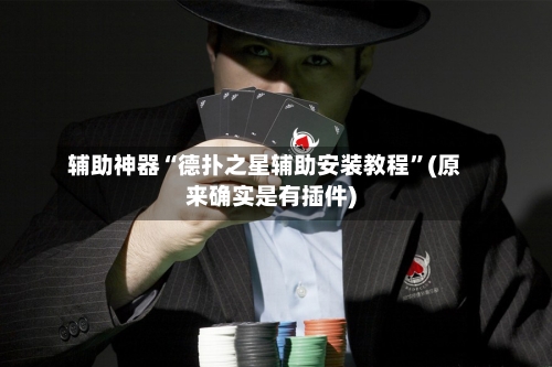 辅助神器“德扑之星辅助安装教程”(原来确实是有插件)